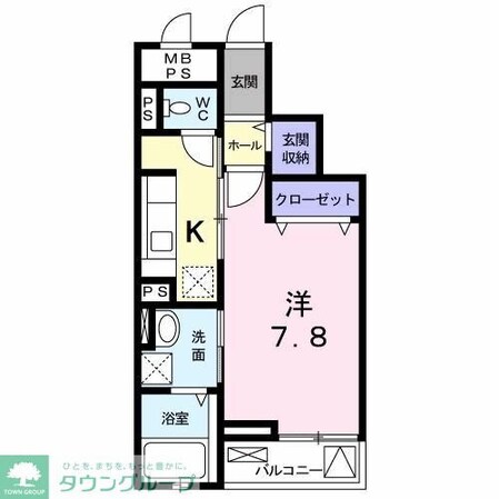 カドリフォリエの物件間取画像